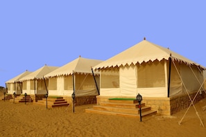 View from room - Exotic Luxury Camps (Jaisalmer)