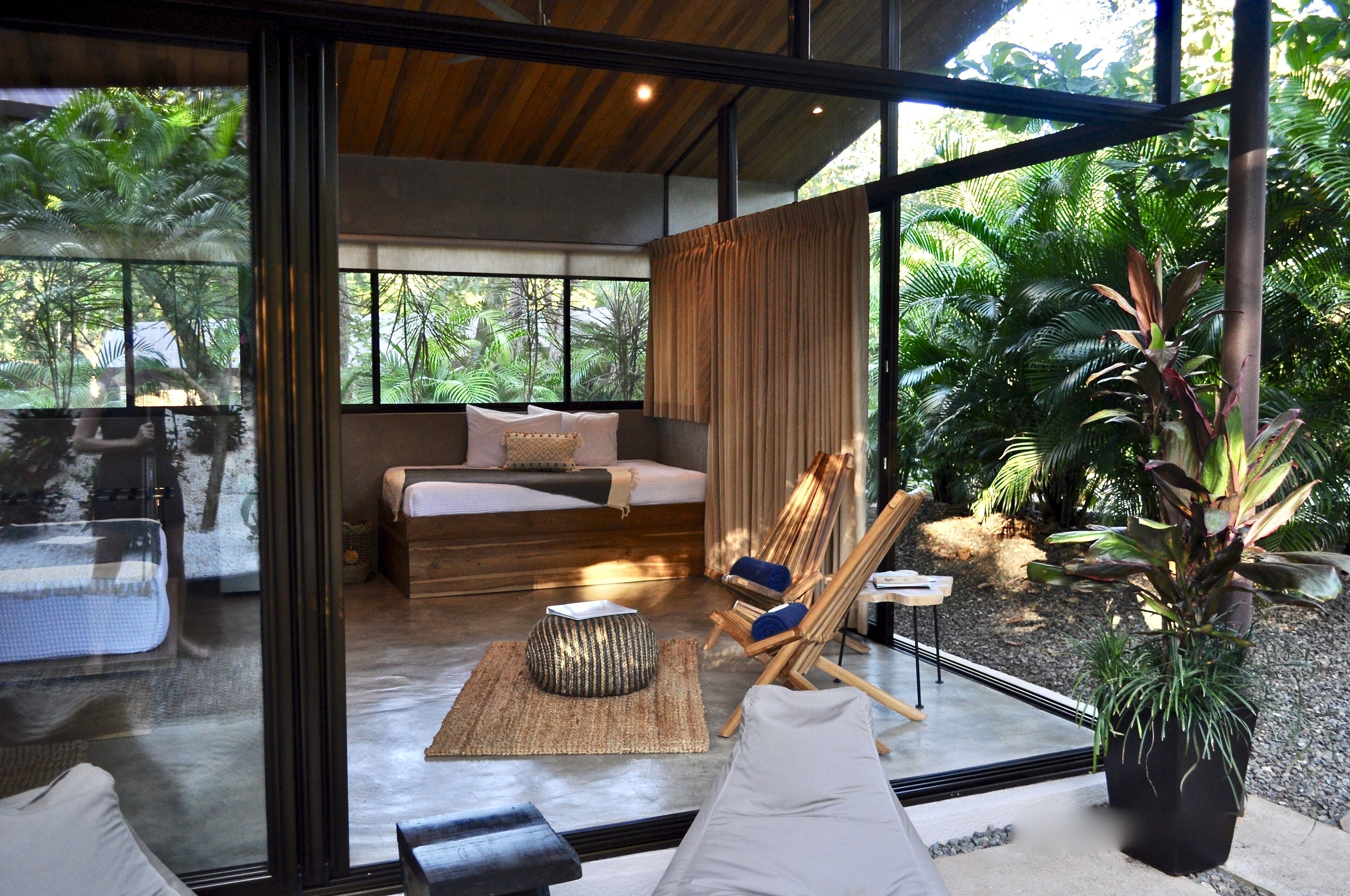 room, multiple beds, refrigerator, garden view (kai) | garden view