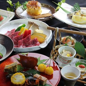 Food and drink - Hise Onsen Tenga Sanso (Minamioguni)