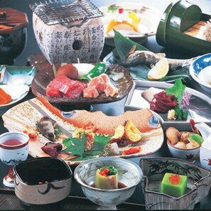 Food and drink - Hise Onsen Tenga Sanso (Minamioguni)