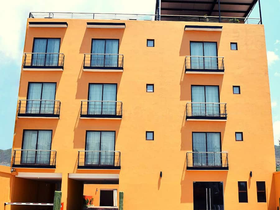 Fassade der Unterkunft