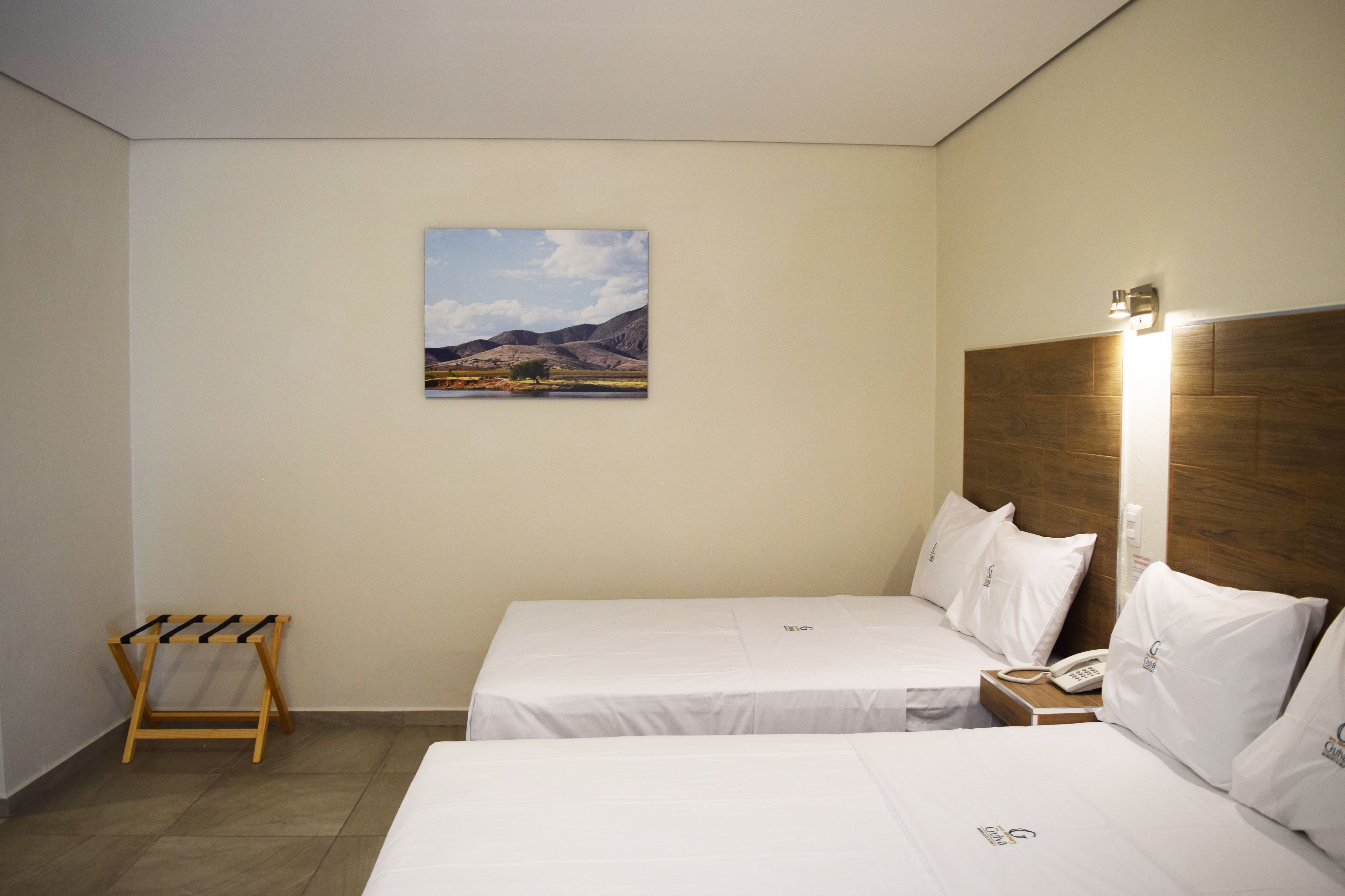 desk, laptop workspace, blackout curtains, iron/ironing board