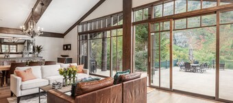 Mountain Lodge med utsikt over fossen - 5 soverom, utrolig utsikt!