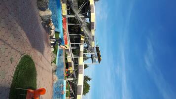 Indoor pool, outdoor pool