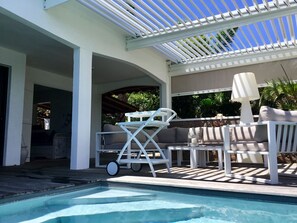 Alberca al aire libre 