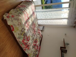 2 bedrooms, iron/ironing board, travel crib, free WiFi