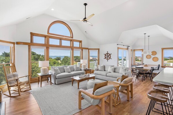 TV, fireplace, video game console, DVD player