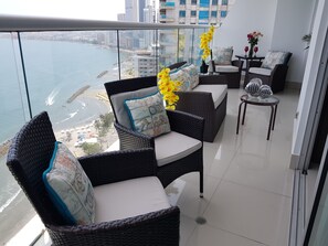 Property grounds - Beautiful family apartment in front of the sea (Cartagena)