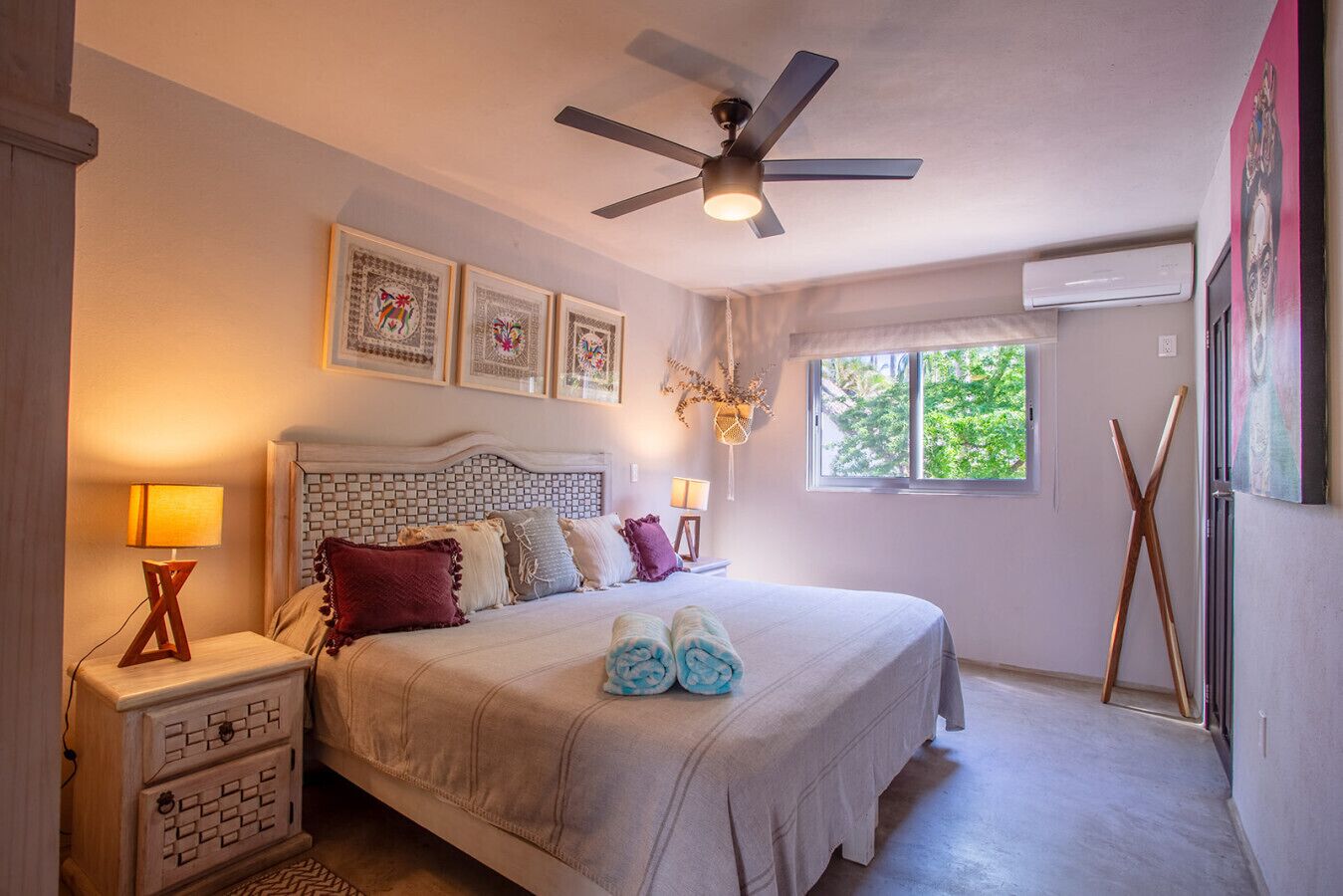 3 slaapkamers, een bureau, wifi, beddengoed