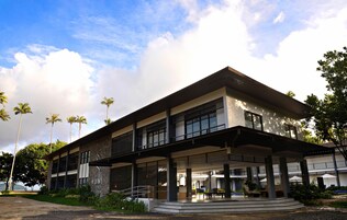 Fachada de la propiedad