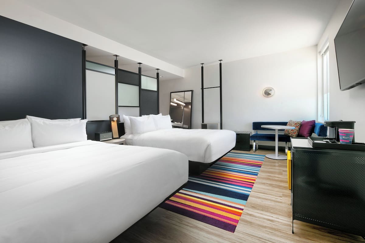 Pillowtop beds, in-room safe, desk, laptop workspace
