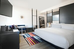 Pillow-top beds, in-room safe, desk, laptop workspace