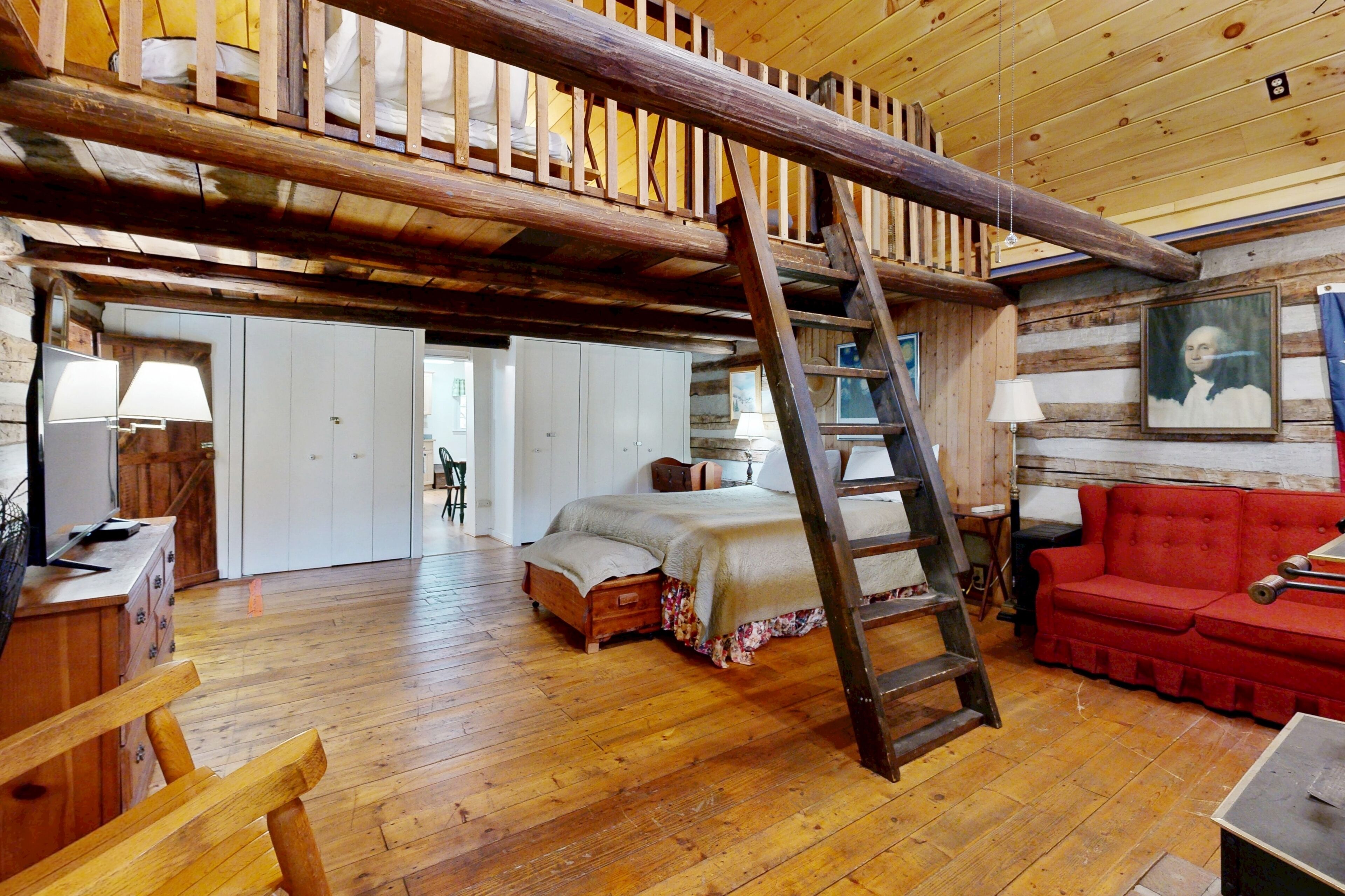 1 soverom, strykejern/-brett, wi-fi og sengetøy