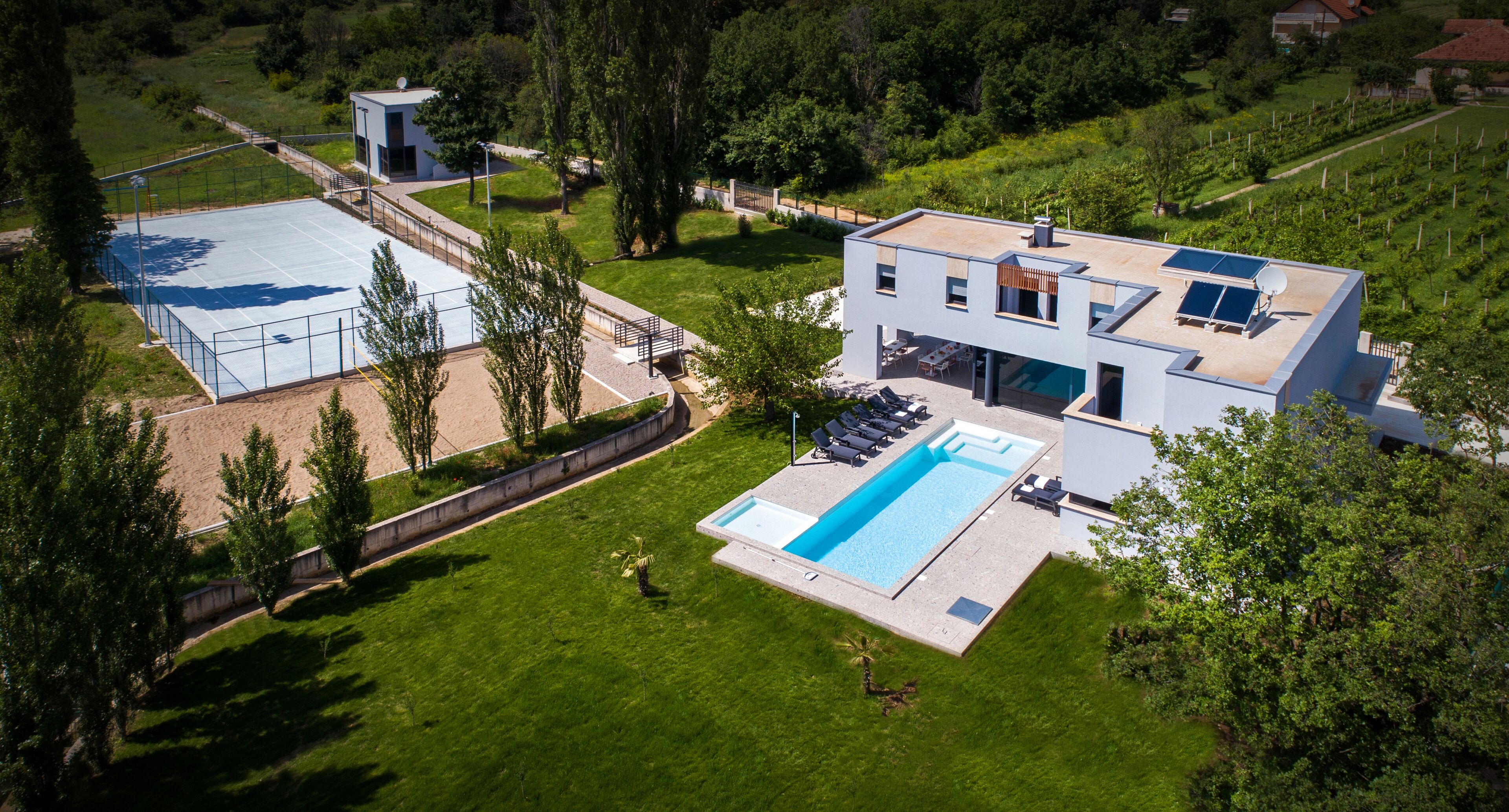 Außenpool, beheizter Pool