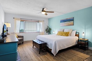 2 bedrooms, iron/ironing board, Internet, bed sheets - A218 beachfront complex just off Flagler Ave! (New Smyrna Beach)