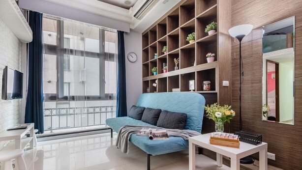 City Apartment, City View | Living area - Zhongshan Sunny (Taipei)