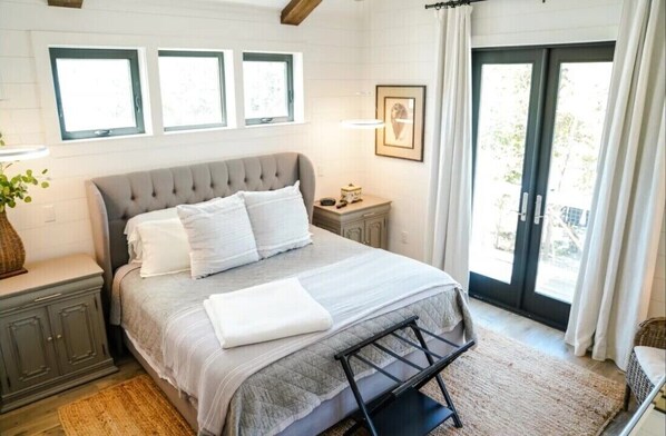 1 غرفة نوم ومكواة/لوح كي وواي فاي مجانًا وملاءات أسرّة