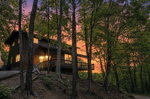 Enjoy Starry Nights, Views, Privacy & Woods- Hot Tub, Game Room, Dog-Friendly