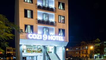 Front of property - evening/night