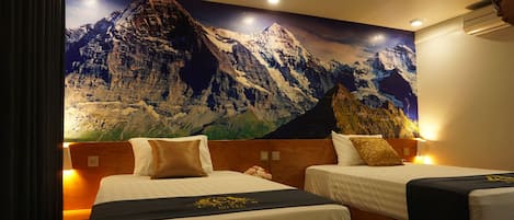 Basic Double or Twin Room, City View