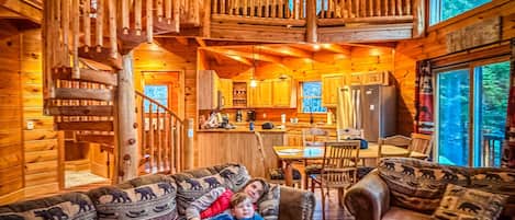 Télévision, cheminée, Netflix, Hulu