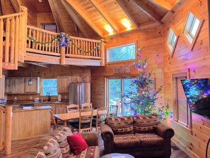 TV, fireplace, Netflix, Hulu