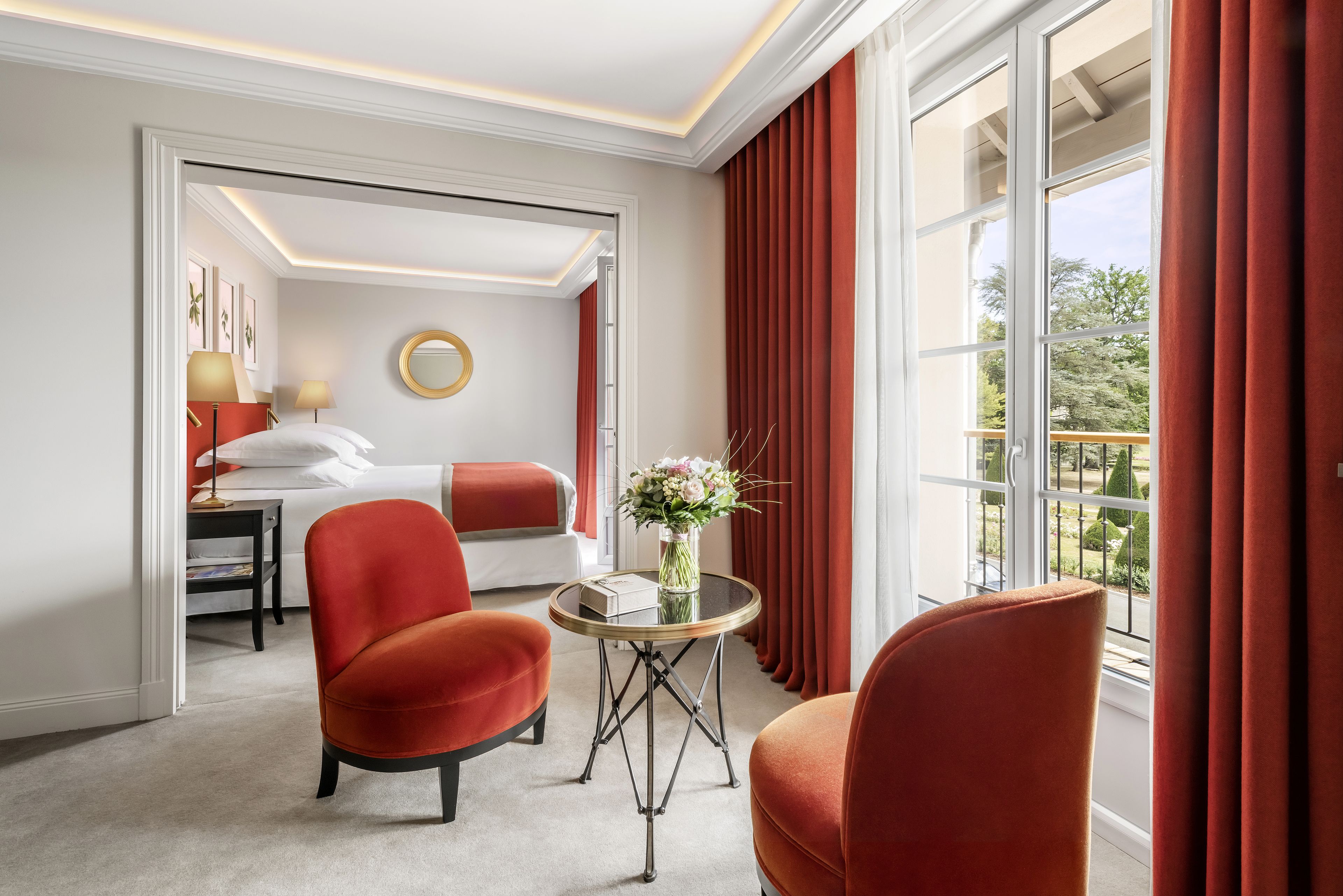 junior suite, park view | 1 bedroom, premium bedding, minibar, in-room safe