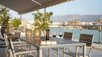 Appartement, 1 chambre | Vue depuis le balcon