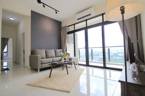 Apartment, 3 Bedrooms | Living area | Smart TV, Netflix - J. Dupion By Kyuka (Kuala Lumpur)