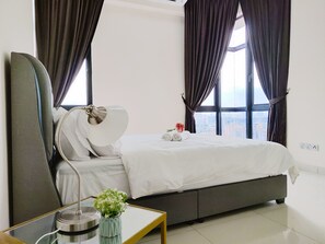 Apartment, 3 Bedrooms | 3 bedrooms, blackout drapes, iron/ironing board, free WiFi - J. Dupion By Kyuka (Kuala Lumpur)