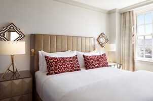 Pillowtop beds, minibar, in-room safe, individually decorated