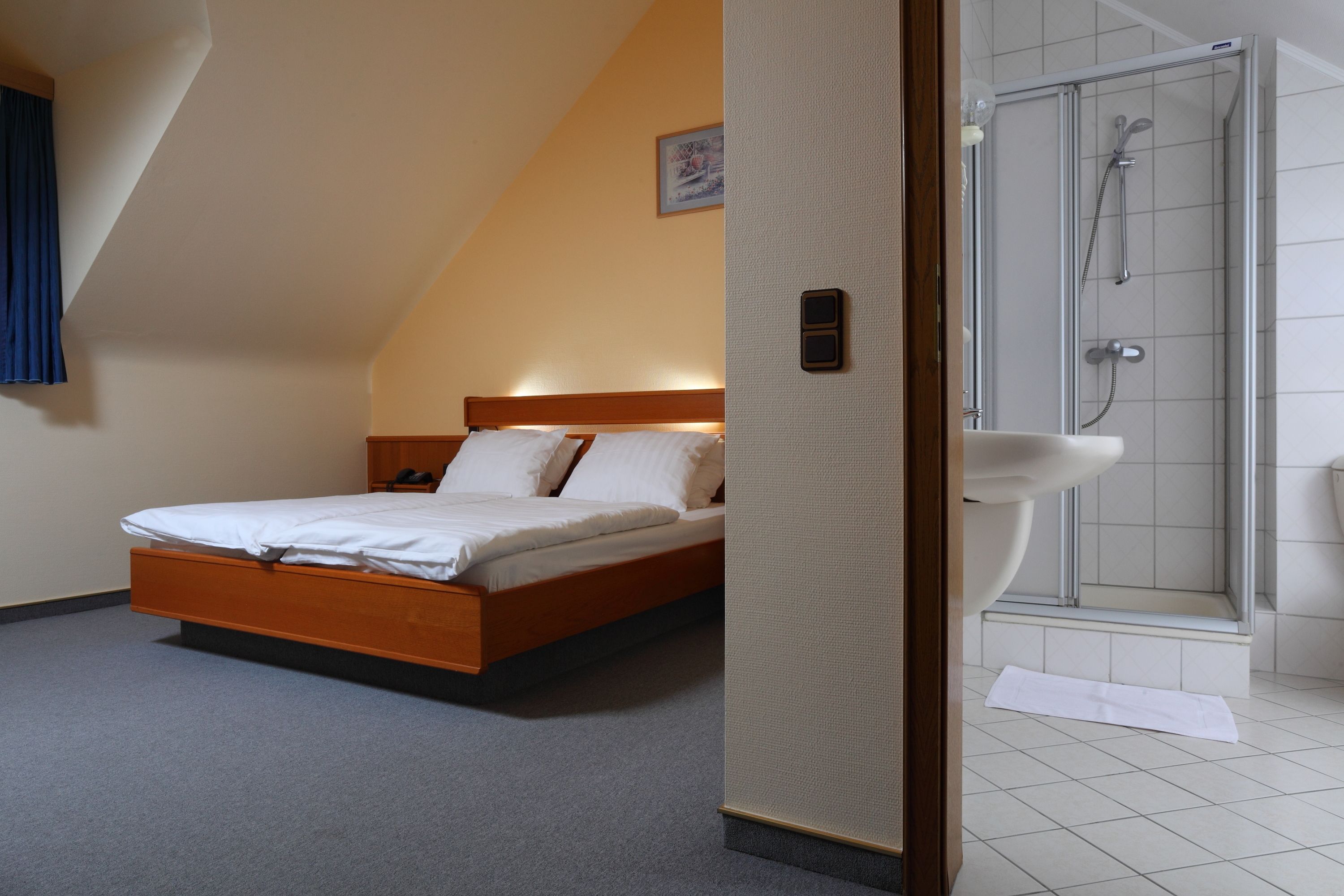 classic double or twin room | in-room safe, blackout curtains, rollaway beds, free wifi