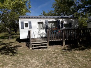 Terrace/patio - Camping Les Silhols (Lagorce)