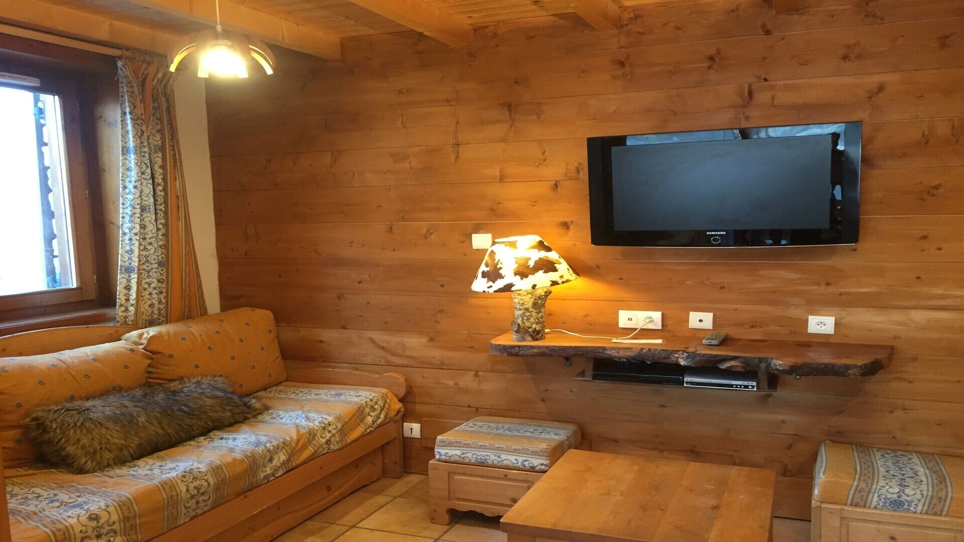 TV, DVD player, stereo