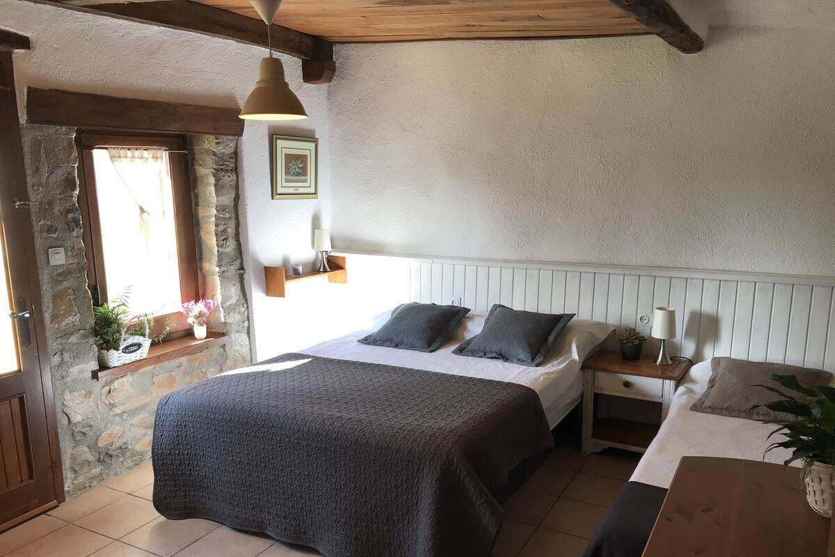 1 habitación, decoración personalizada y muebles diferentes