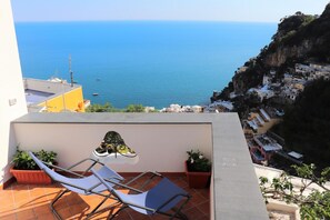 Luxury Apartment, 3 Bedrooms | Water view - Ilary House (Positano)