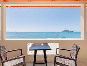 Studio, Sea View | View from room - Blue Horizon Studios (Zakynthos)