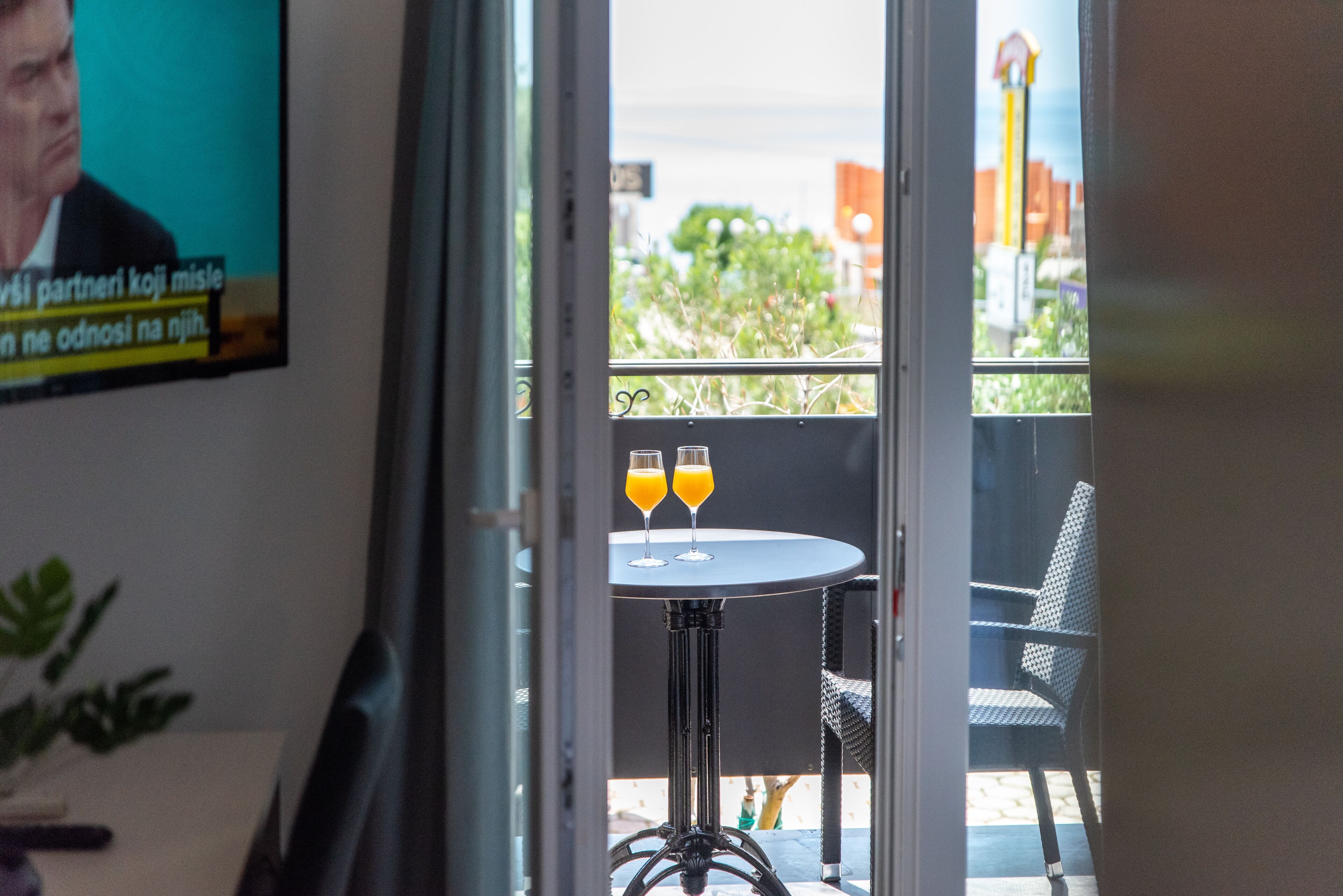 Dobbeltværelse - 1 queensize-seng - balkon | Balkon