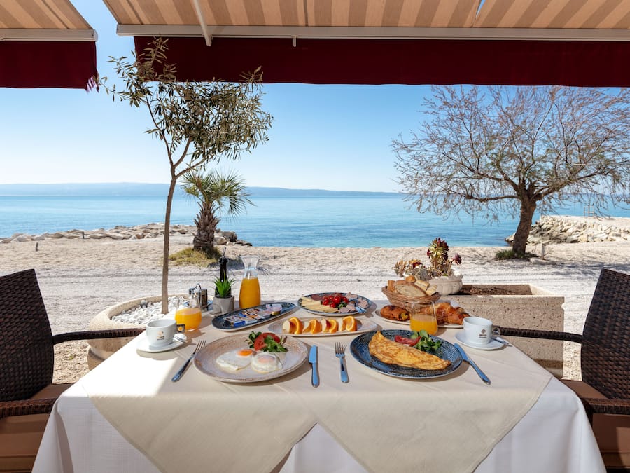 Kontinental frokost er inkludert hver dag