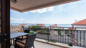 Apartment, 2 Bedrooms, Sea View | Balcony view