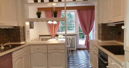 Nice apartment in historic villa with sun terrace