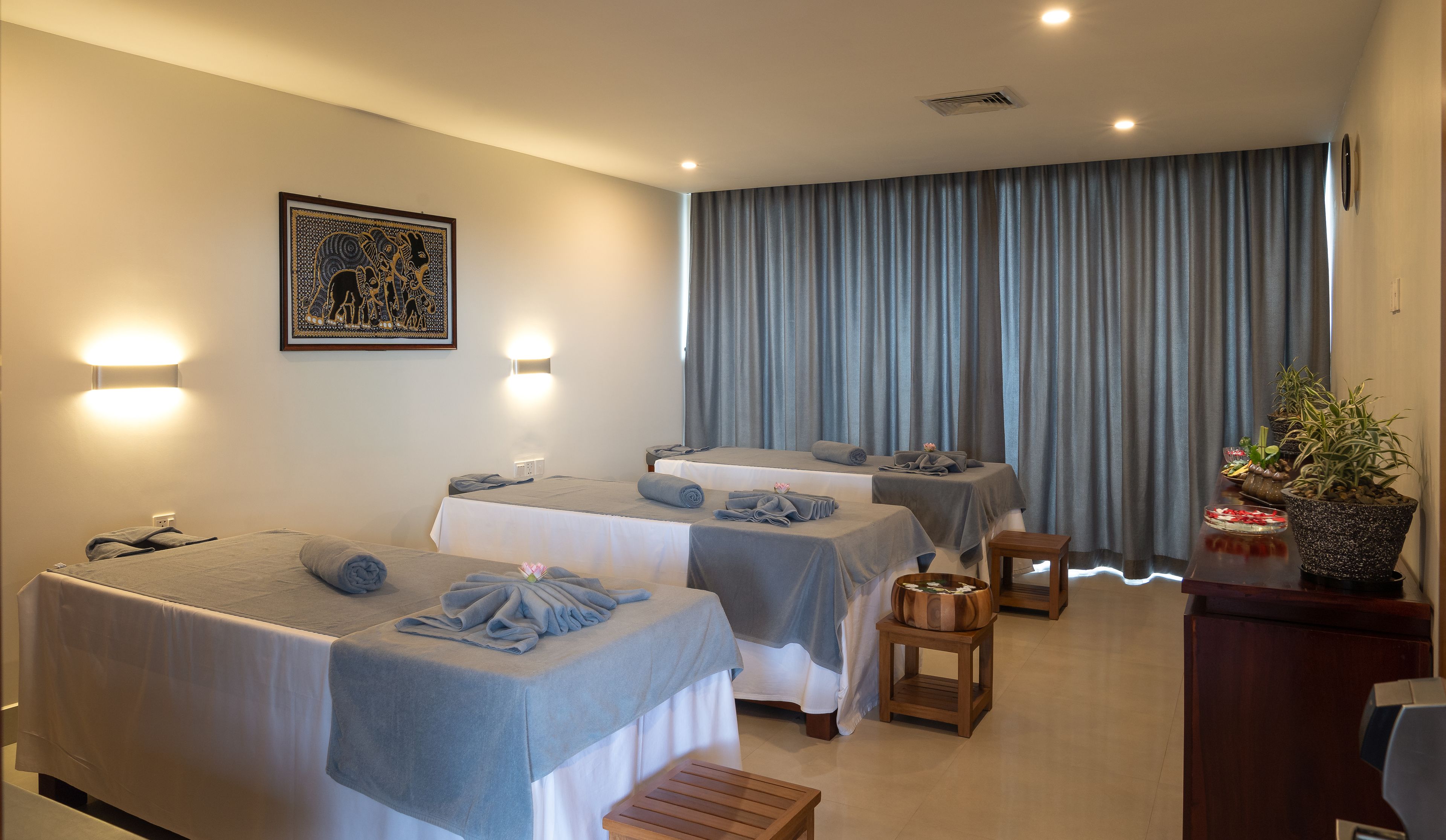 Body treatments, hot stone massages, body wraps, body scrubs, facials