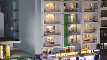 Voorkant van accommodatie