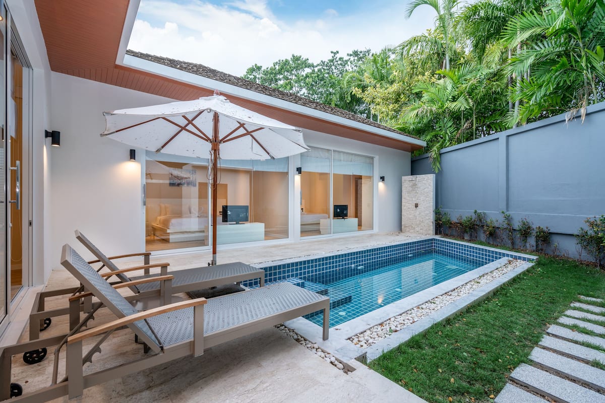 Villa Signature, 2 grands lits | Terrasse/Patio