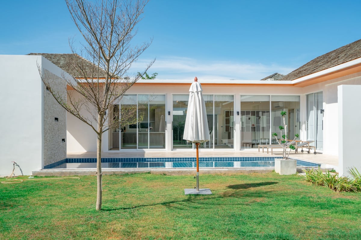 Villa Familiale, plusieurs lits | Jardin