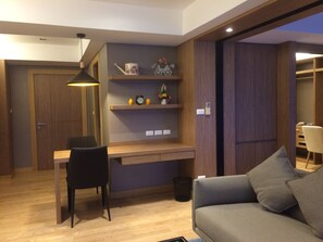 Apartment, 1 Queen Bed | Living area | LED TV - Rawai Condo by Rents In Phuket (Rawai)