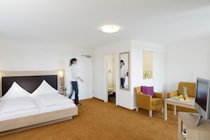 Quarto casal luxo, banheiro privativo (Loggia)