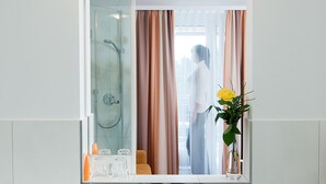 Dobbeltrom – deluxe, privat bad (Loggia) | Bad