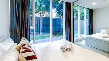 2 soverom, strykejern/-brett, wi-fi og sengetøy