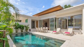 Family Villa, 3 Bedrooms, Private Pool, Garden View | Private pool - Trichada Tropical  by Rents In Phuket (Choeng Thale)